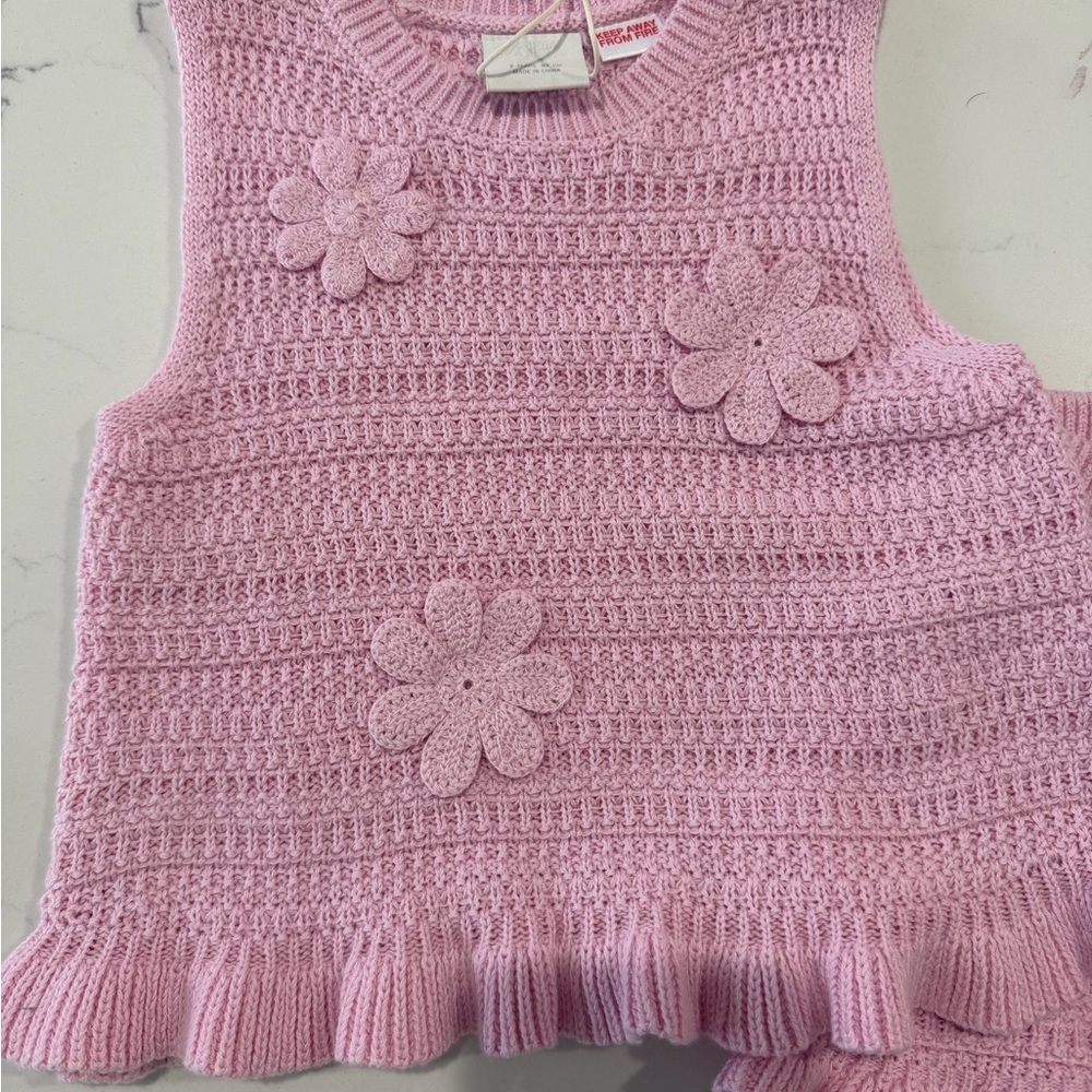 Zara Pink Kids Matching Set